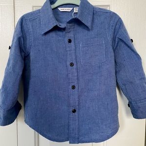 New chambray button up.
